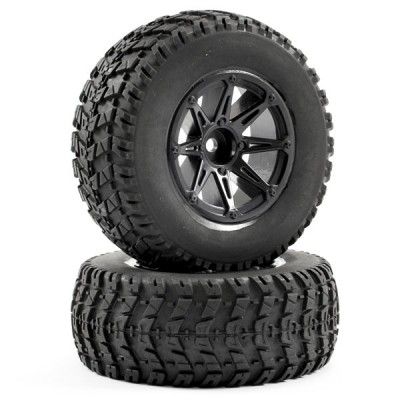 Fastrax 1:10 SC Wave Mounted 8-Spoke Wheels (12Mm)
